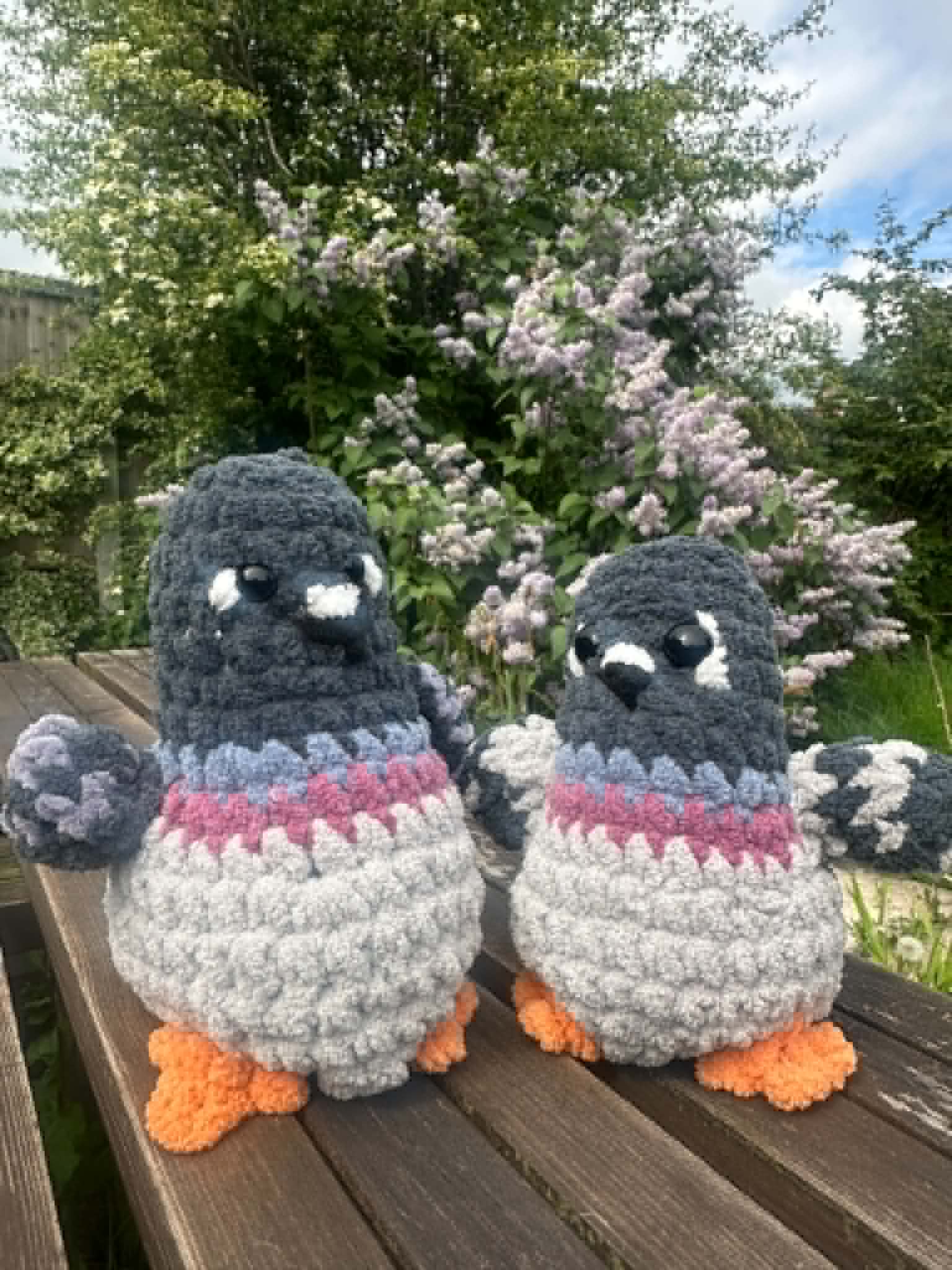 Crochet Pigeon Plush