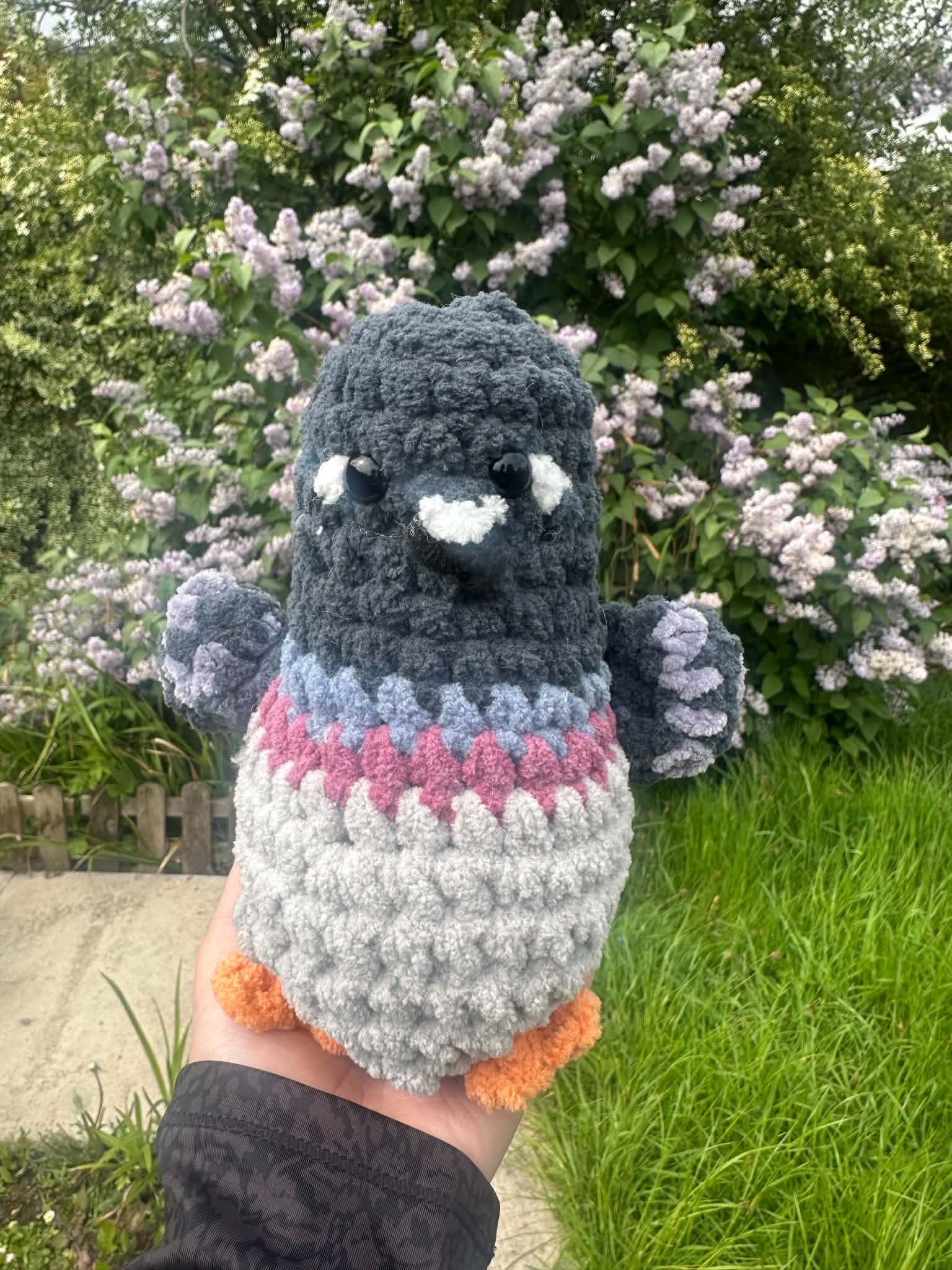 Crochet Pigeon Plush