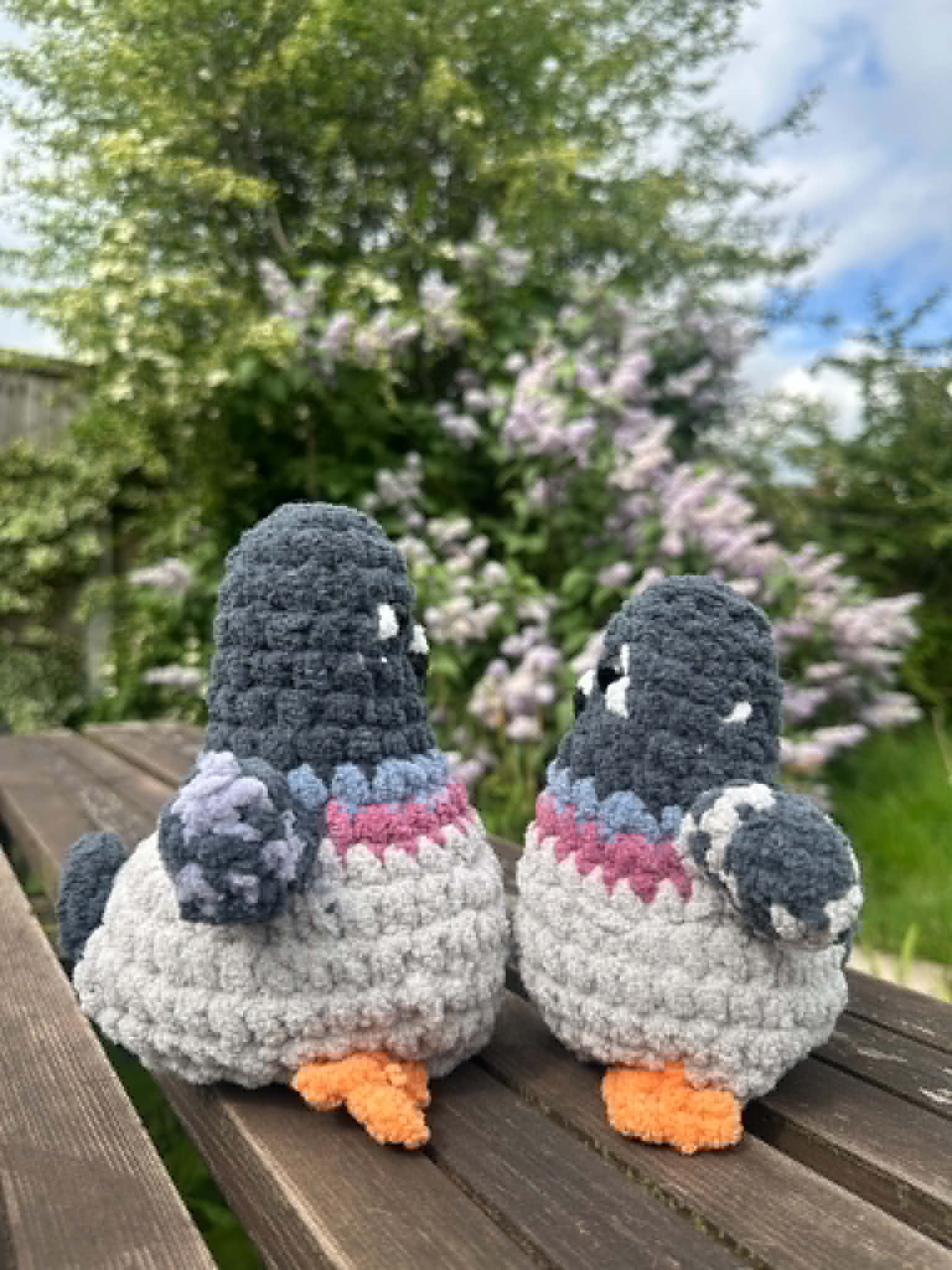 Crochet Pigeon Plush