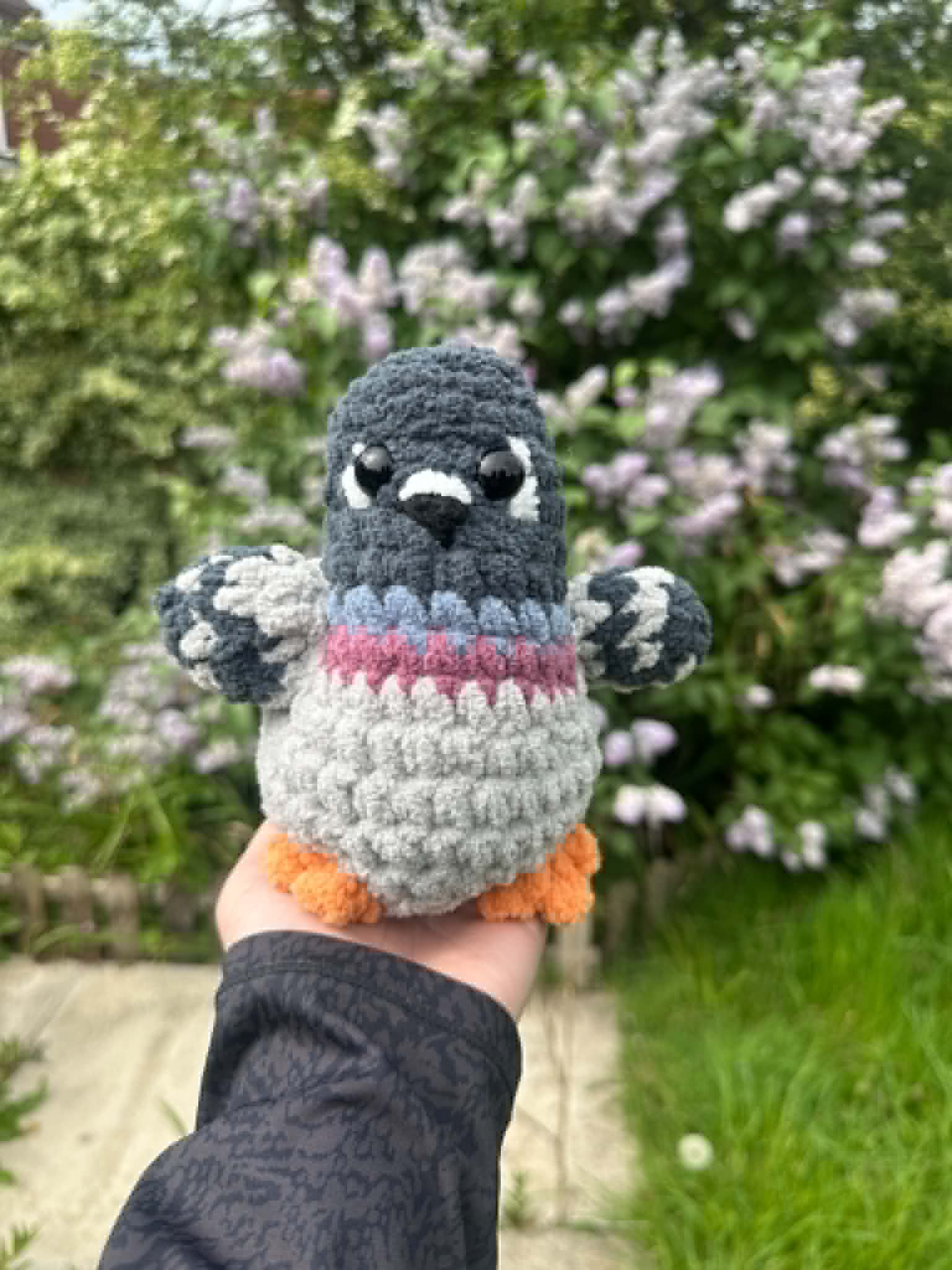 Crochet Pigeon Plush